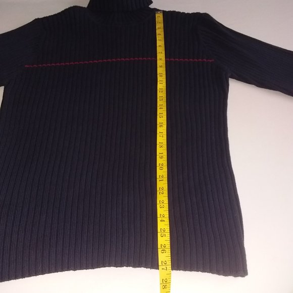 Tommy Hilfiger navy Turtleneck Sweater - Picture 5 of 5